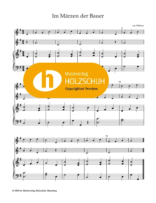 Im Märzen der Bauer